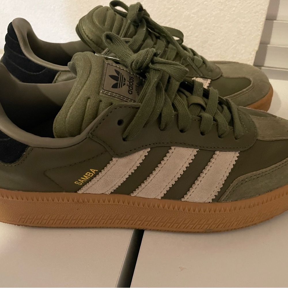 Adidas Samba green olive men  Sneakers